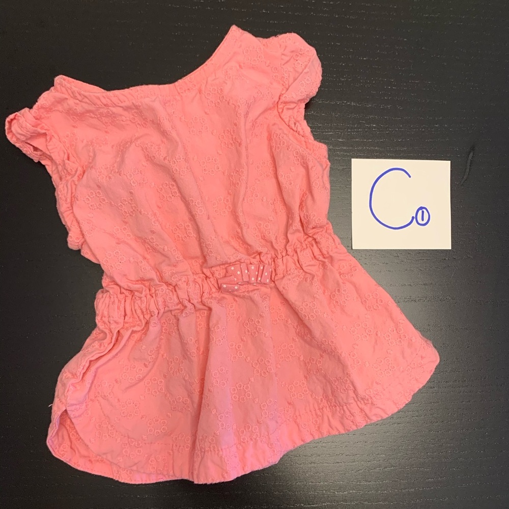 ⭐️2/$5.00⭐️ Carter's 3m Pink Short Sleeve Blouse